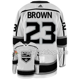 Adidas Maillot de Hockey Los Angeles Kings DUSTIN BROWN 23 Blanc Authentic - Homme